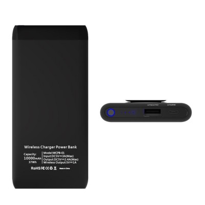 Portable 10000mAh wireless charger power bank for iphone 11 pro max