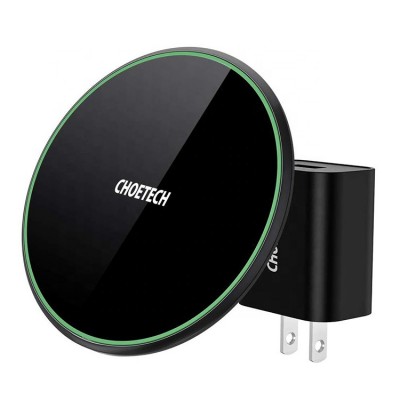 High Quality Cell Ultra Portable Wireless Mobile Phone Charger, Universal Slim Mirror 15w Wireless Charger