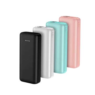 2020 New Product Custom Logo Rohs Power Bank Mobile Charger 10000mAh