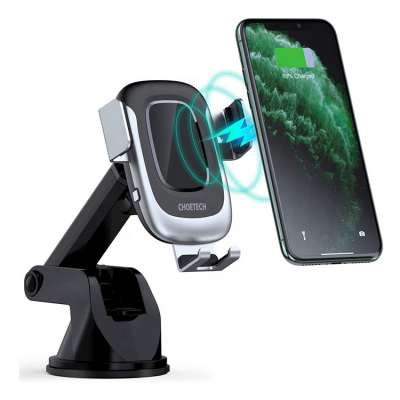 Auto Clamping Max Fast Charging Car Mount 15w Wireless Charger Pad, Car Charger Wireless