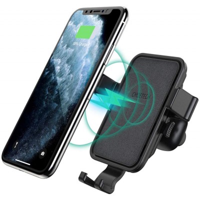 CHOETECH 2020 Phone Quick Charging Qi Charging Stand Micro USB Portable Car Wireless Charger